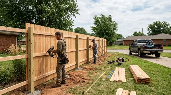 Team Wichita Fence Company in Wichita