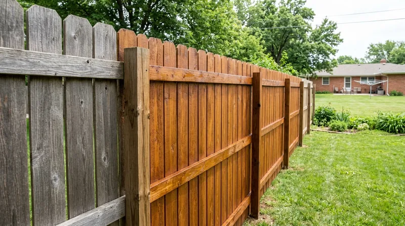 Fence Staining & Restoration Wichita